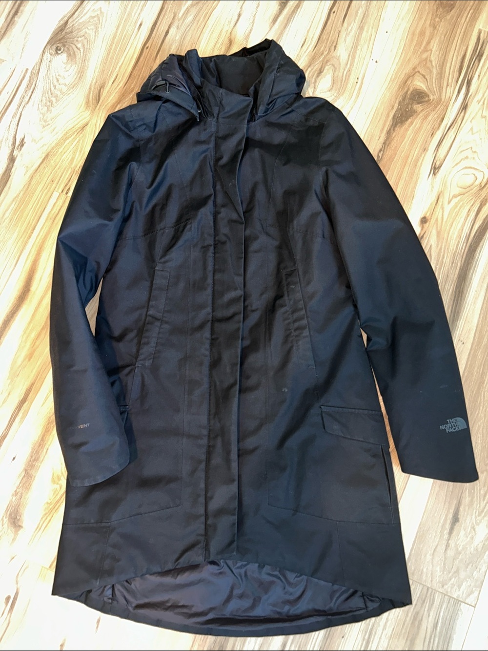 The North Face Women's Black Hooded Winter Coat